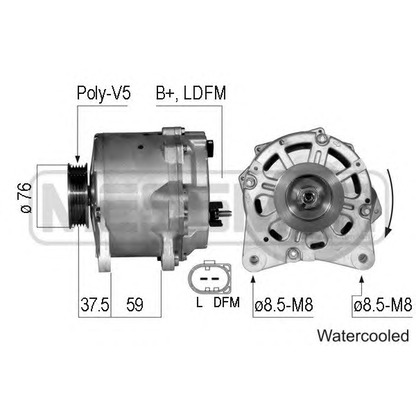 Zdjęcie Alternator ERA 210784