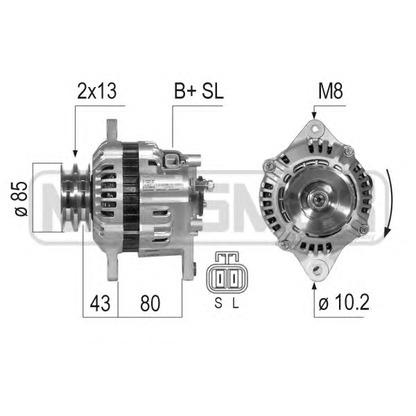 Photo Alternator ERA 210794