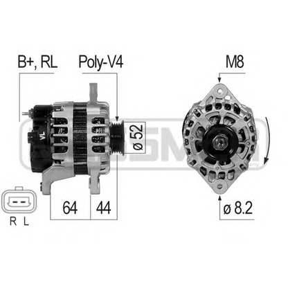 Zdjęcie Alternator ERA 210800