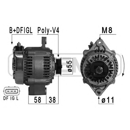 Photo Alternator ERA 210869