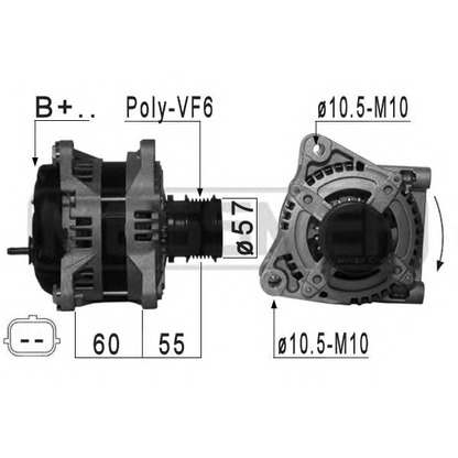 Zdjęcie Alternator ERA 210883