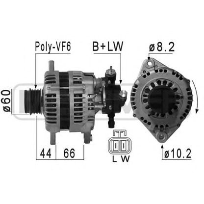 Zdjęcie Alternator ERA 210890