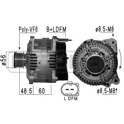 Photo Alternator ERA 210898