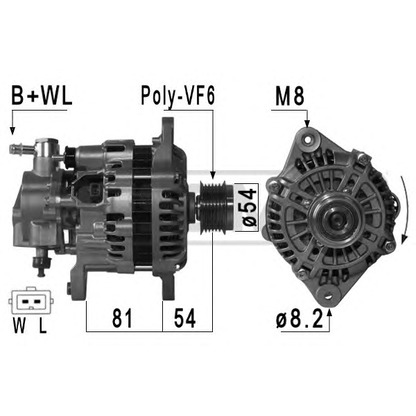 Foto Alternador ERA 210906