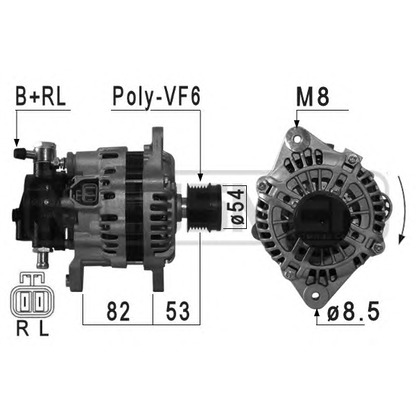 Photo Alternator ERA 210959