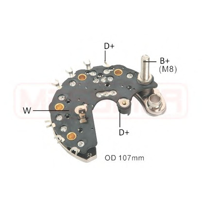 Zdjęcie Prostownik, alternator ERA 215760