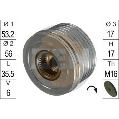 Foto Alternador ERA 219040