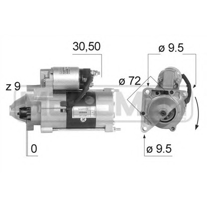 Foto Motor de arranque ERA 220031