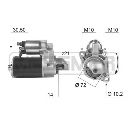 Foto Motor de arranque ERA 220034