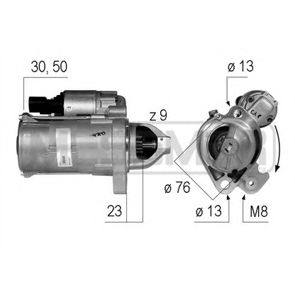 Foto Motor de arranque ERA 220428