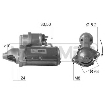 Photo Démarreur ERA 220432