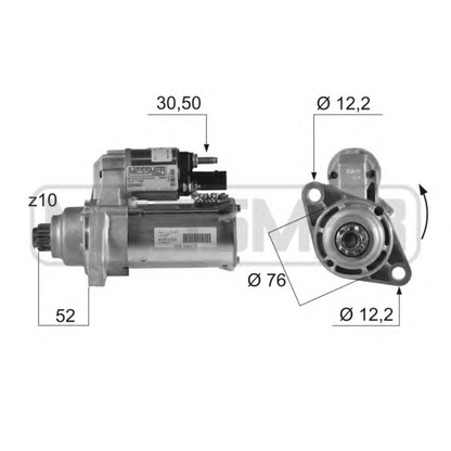 Foto Motor de arranque ERA 220447