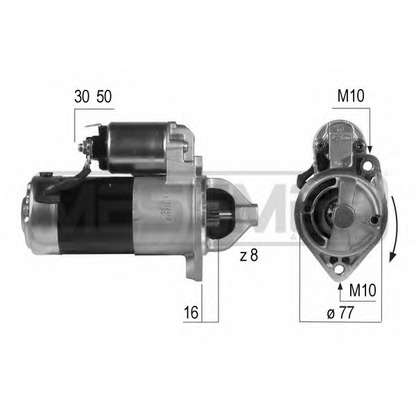 Foto Motor de arranque ERA 220502