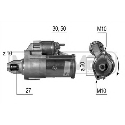 Photo Démarreur ERA 220532