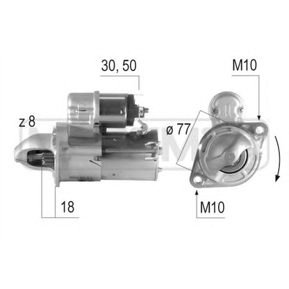 Foto Motor de arranque ERA 220615