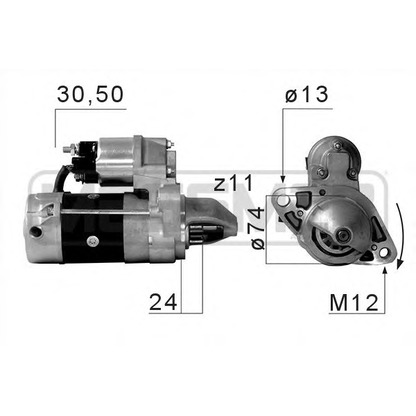 Foto Motorino d'avviamento ERA 220664