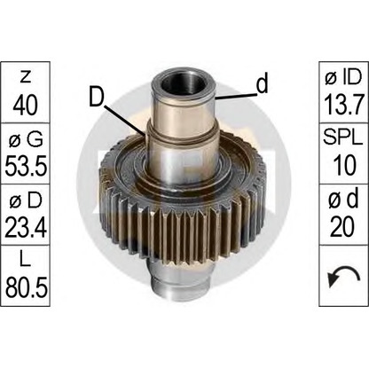 Foto Freilaufgetriebe, Starter ERA 225575