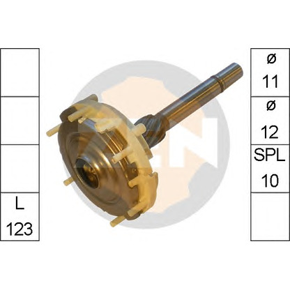 Foto Kit de reparación, alternador engranaje planetario ERA 225597