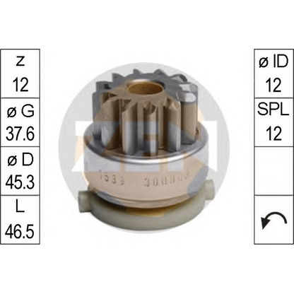 Foto Motor de arranque ERA 225650