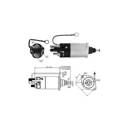 Foto Elettromagnete, Motore d'avviamento ERA 227125