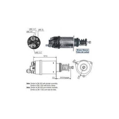 Zdjęcie Włącznik elektromagnetyczny, rozrusznik ERA 227235