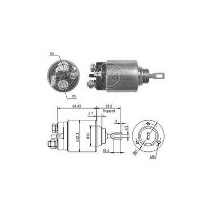 Foto Elettromagnete, Motore d'avviamento ERA 227264