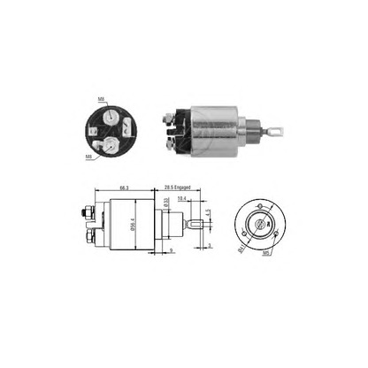 Foto Elettromagnete di comando/sollevamento ERA 227362