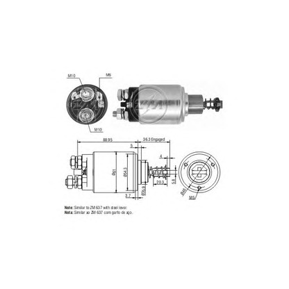 Foto Elettromagnete, Motore d'avviamento ERA 227453