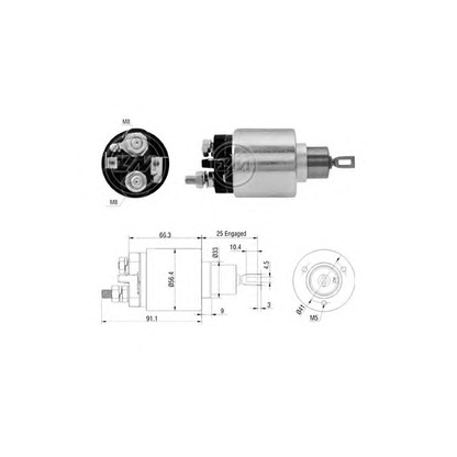 Foto Elettromagnete, Motore d'avviamento ERA 227638