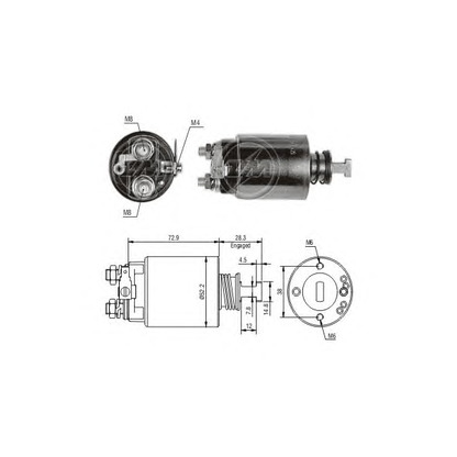 Foto Elettromagnete, Motore d'avviamento ERA 227656