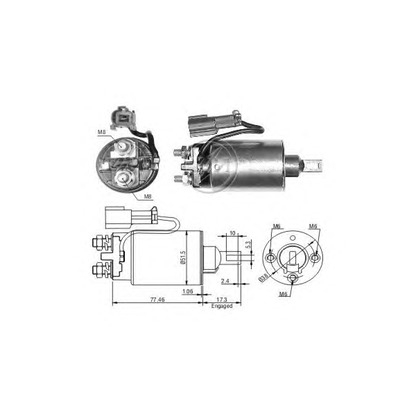 Foto Motorino d'avviamento ERA 227788