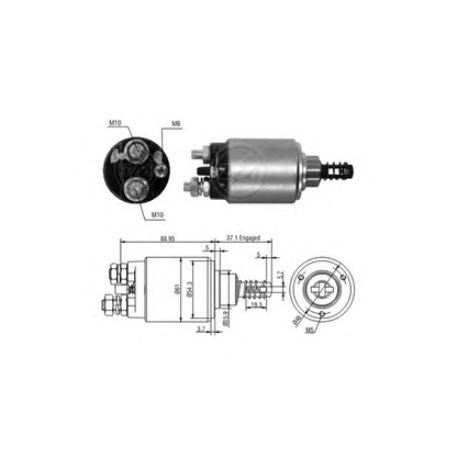 Foto Elettromagnete, Motore d'avviamento ERA 227867