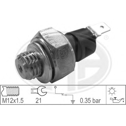 Zdjęcie Włącznik ciżnieniowy oleju ERA 330001