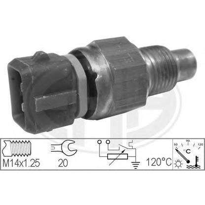 Zdjęcie Czujnik, temperatura płynu chłodzącego ERA 330147
