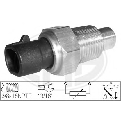 Photo Sensor, coolant temperature ERA 330650