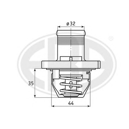 Foto Thermostat, Kühlmittel ERA 350041