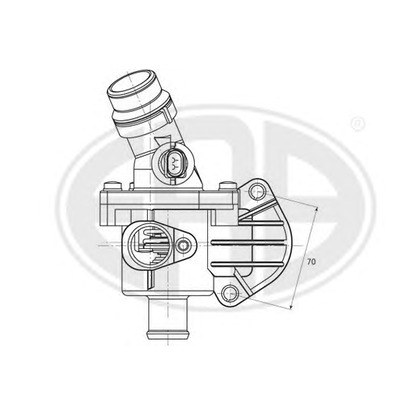 Photo Thermostat, coolant ERA 350235