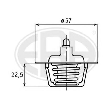 Zdjęcie Termostat, żrodek chłodzący ERA 350246