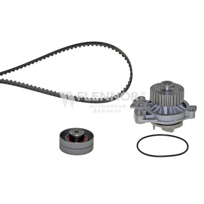 Photo Water Pump & Timing Belt Kit FLENNOR FP04134