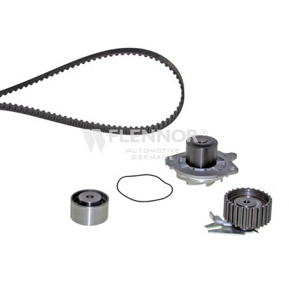 Photo Water Pump & Timing Belt Kit FLENNOR FP04499V