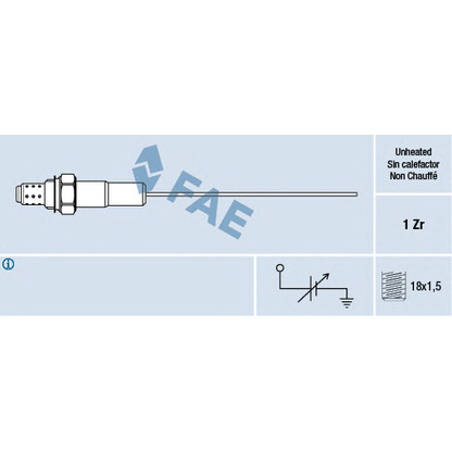 Foto Sonda Lambda FAE 77001