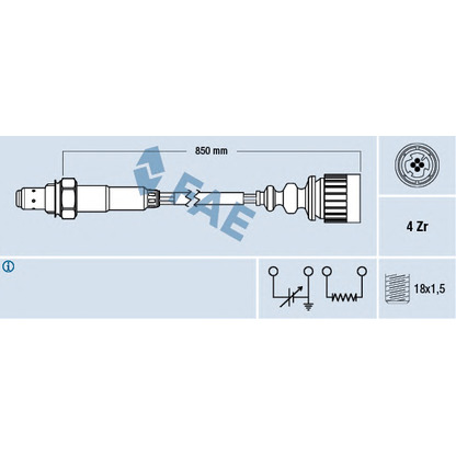 Photo Lambda Sensor FAE 77174