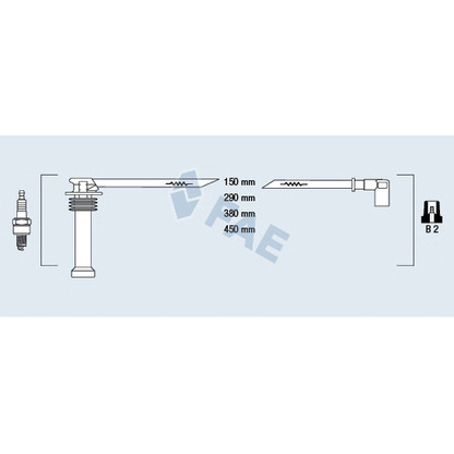 Foto Juego de cables de encendido FAE 85125