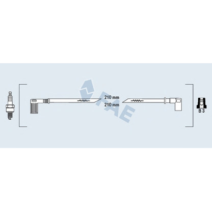 Photo Ignition Cable Kit FAE 85290