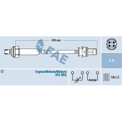 Photo Lambda Sensor FAE 77353