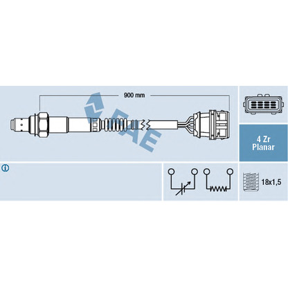 Photo Lambda Sensor FAE 77415