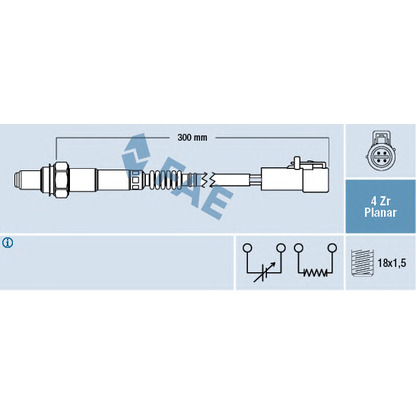 Photo Lambda Sensor FAE 77418