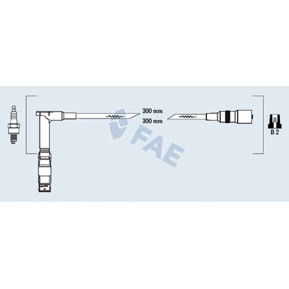 Photo Ignition Cable Kit FAE 85051