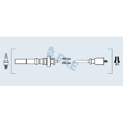 Photo Ignition Cable Kit FAE 85383