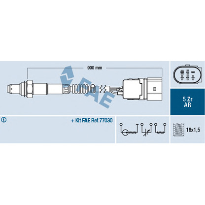 Foto Sonda lambda FAE 75359